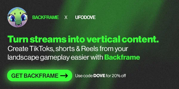 UfoDove twitch panel